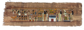 Opfer an die Götter (Dunkles Gold) – Authentisches ägyptisches Papyrus-Gemälde